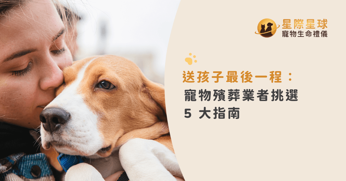 送孩子最後一程:寵物殯葬業者挑選 5 大指南